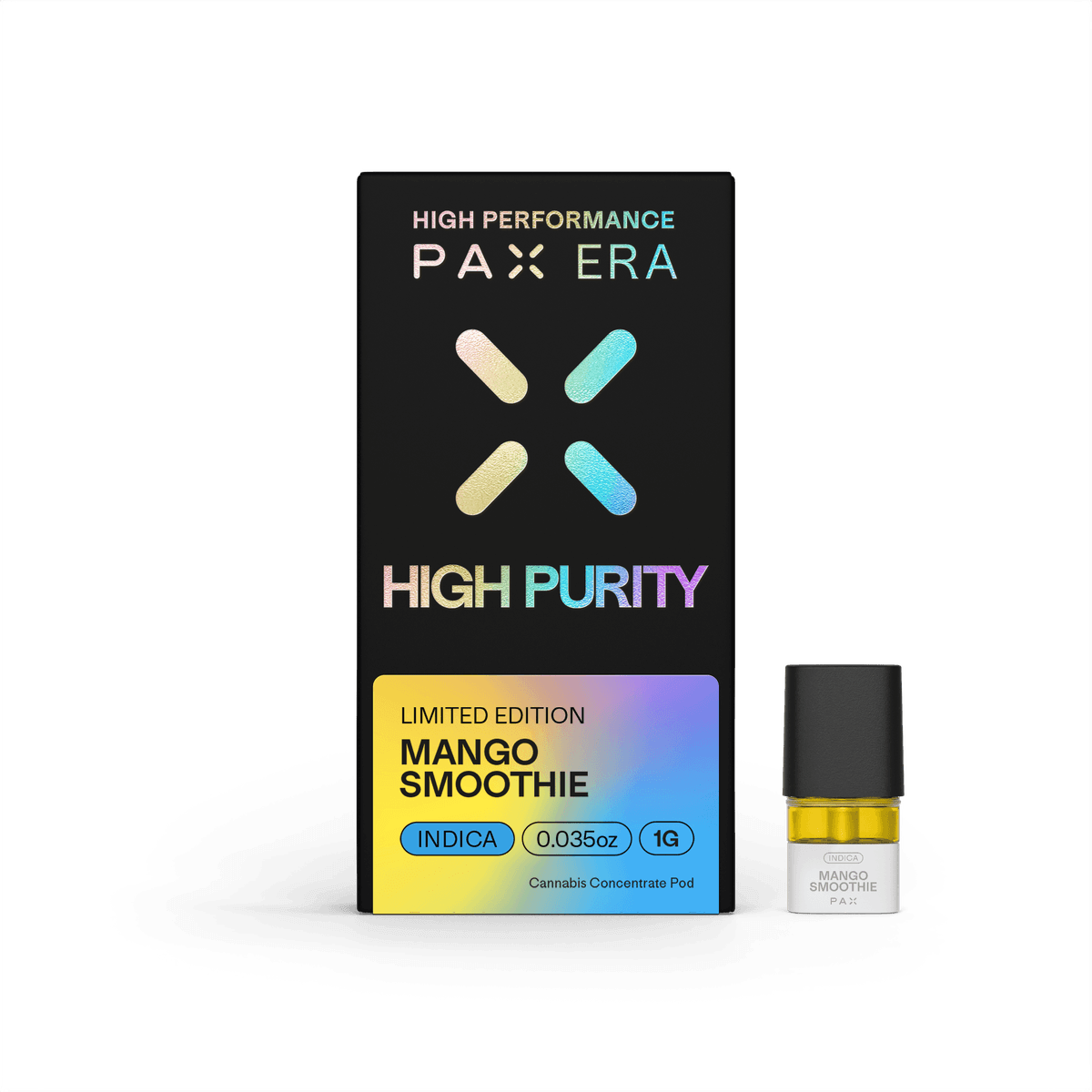 PAX Mango Smoothie All in One High Purity Disposable - 1 Gram Vape Carts cannabis