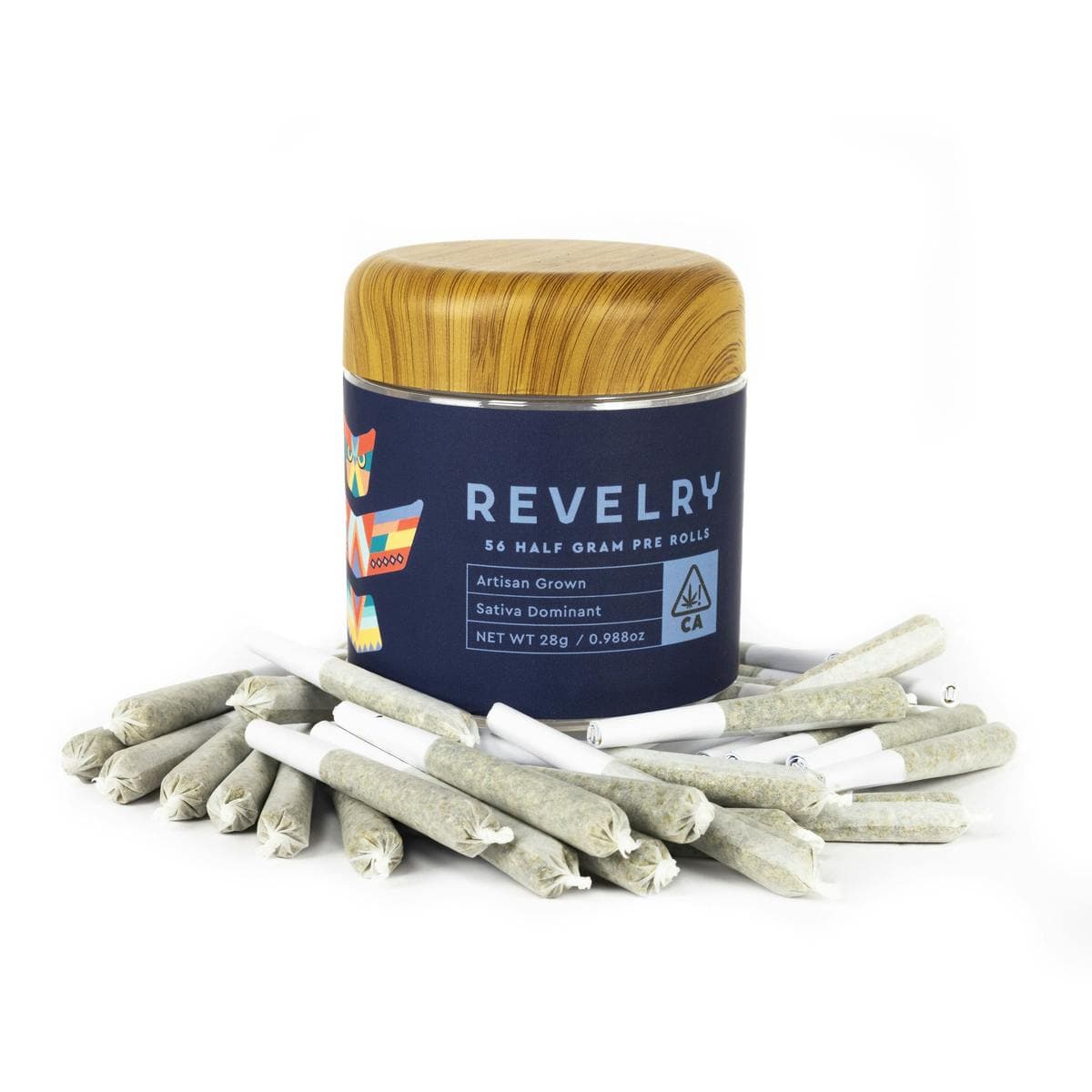 Revelry Luau Punch Prerolls - 56 Pack 28 Grams Pre-Rolls cannabis