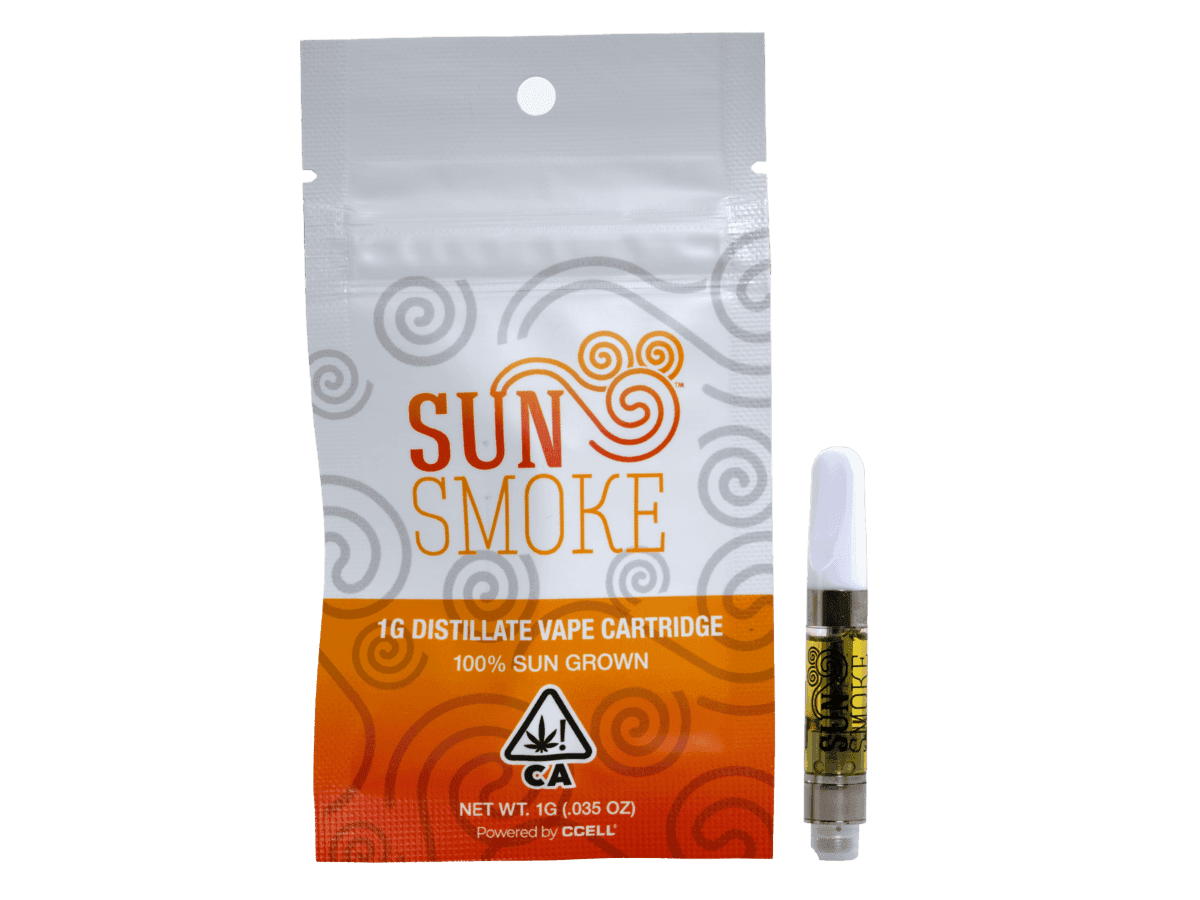 SunSmoke Watermelon Splash All in One Vape - 1 Gram Vape Carts cannabis