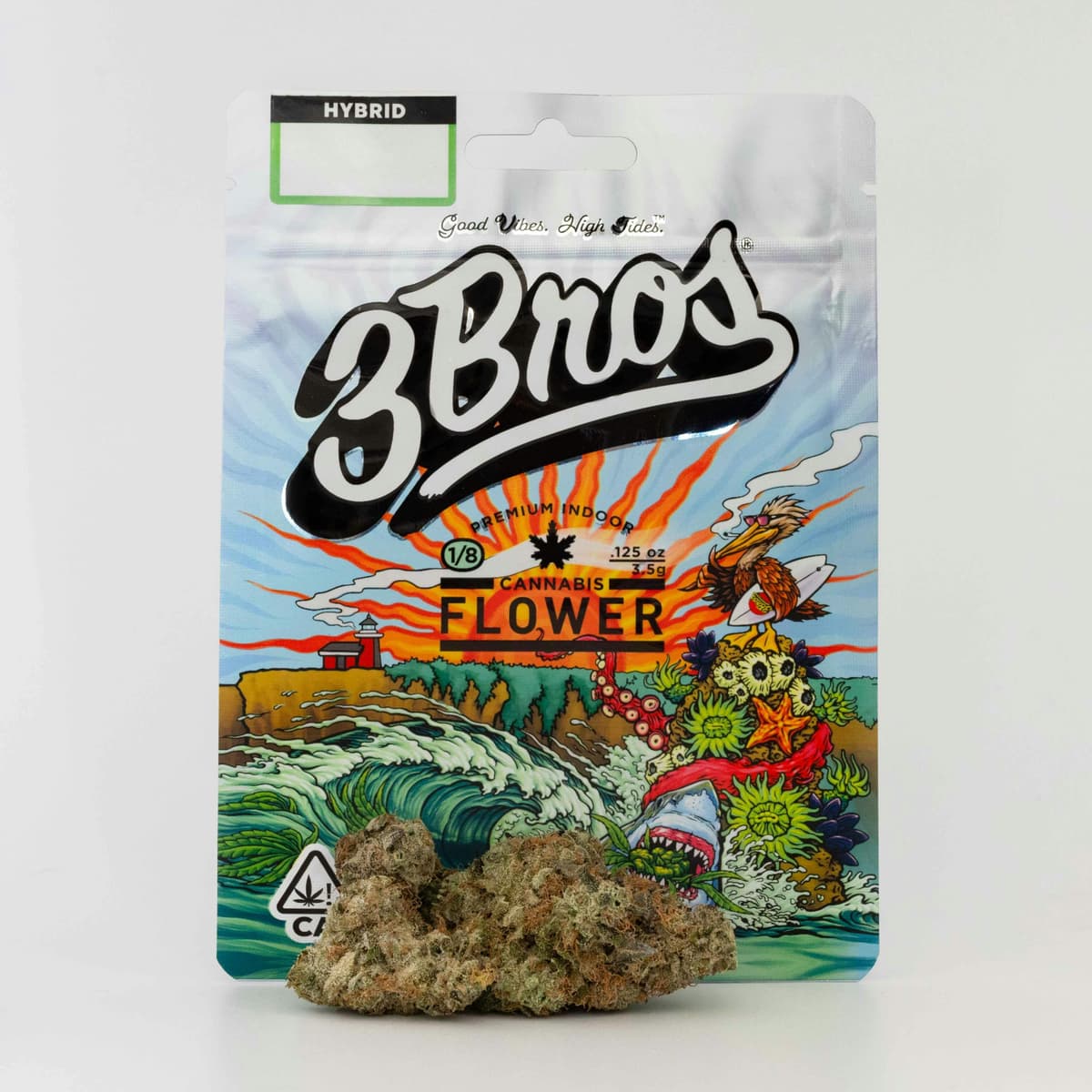 3 Bros Sunset Sorbet - 3.5 Grams Flower cannabis
