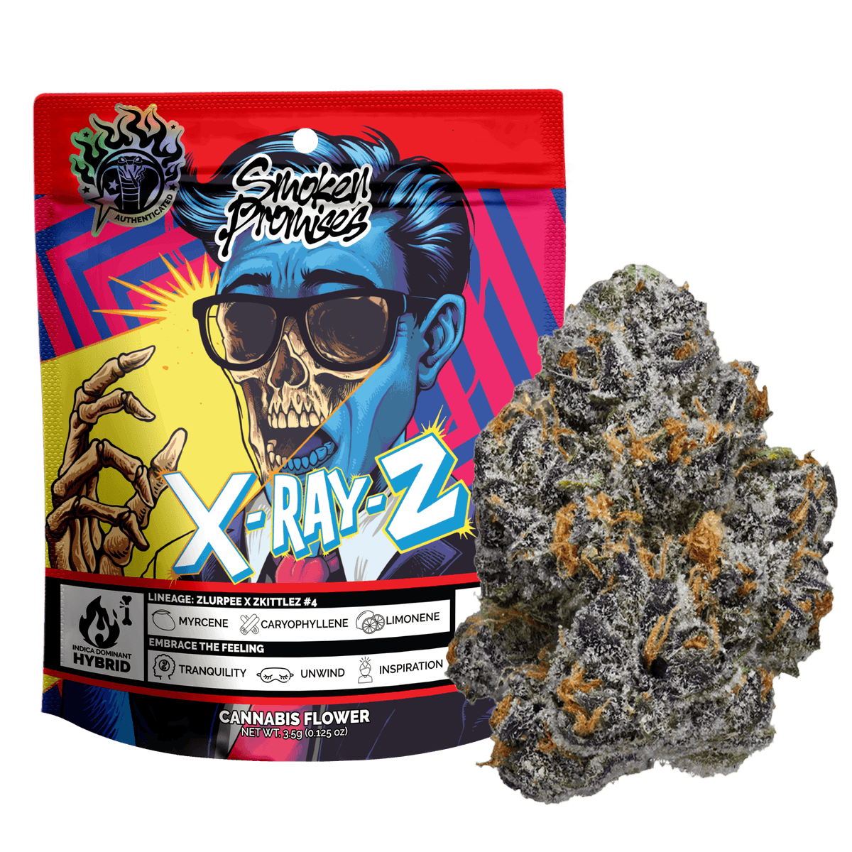 Smoken Promises X Ray Z - 3.5 Grams Flowers cannabis