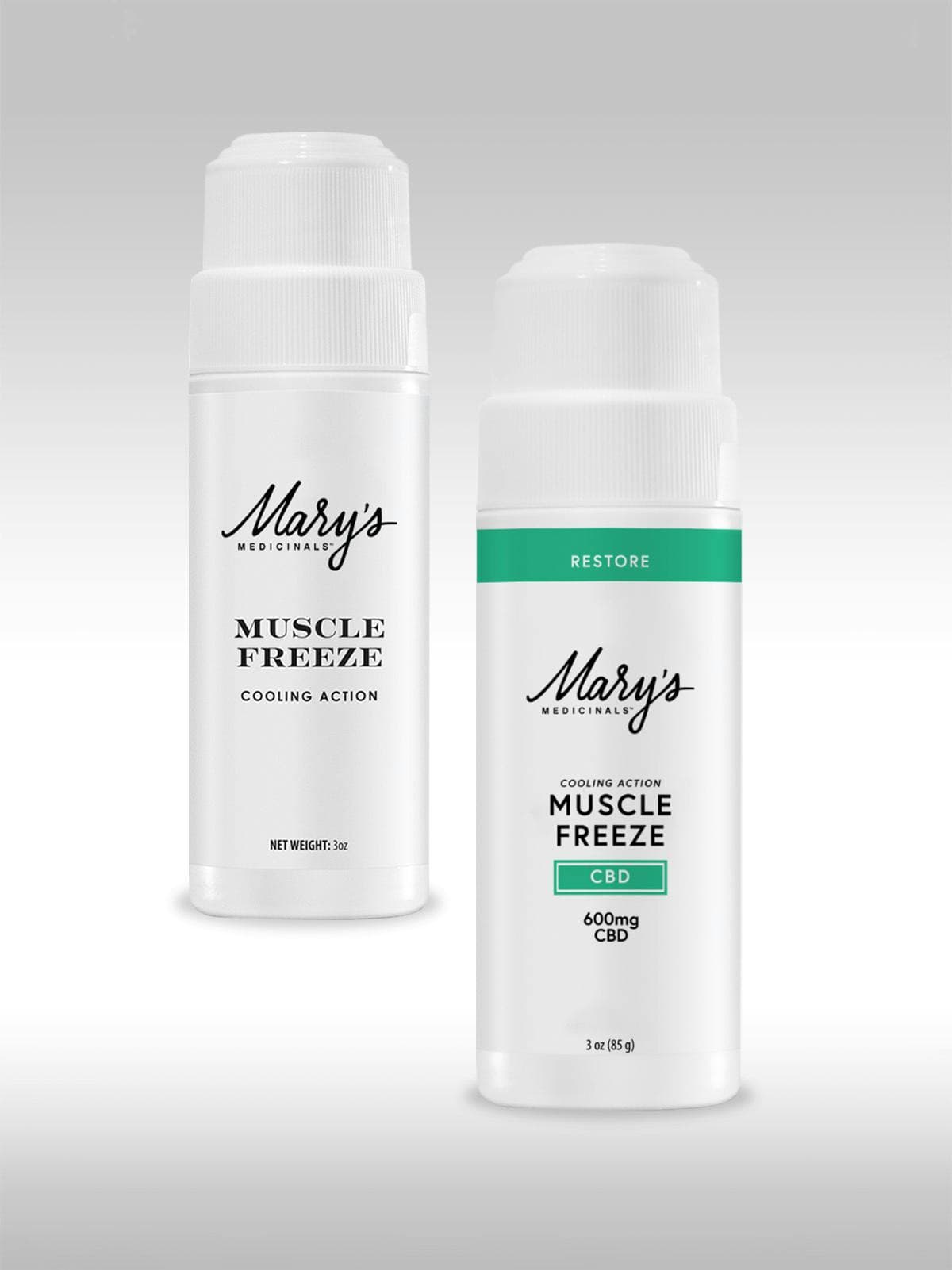 Mary's Medicinals | Restore Muscle Freeze Topicals by Mary’s Medicinals, $50.00