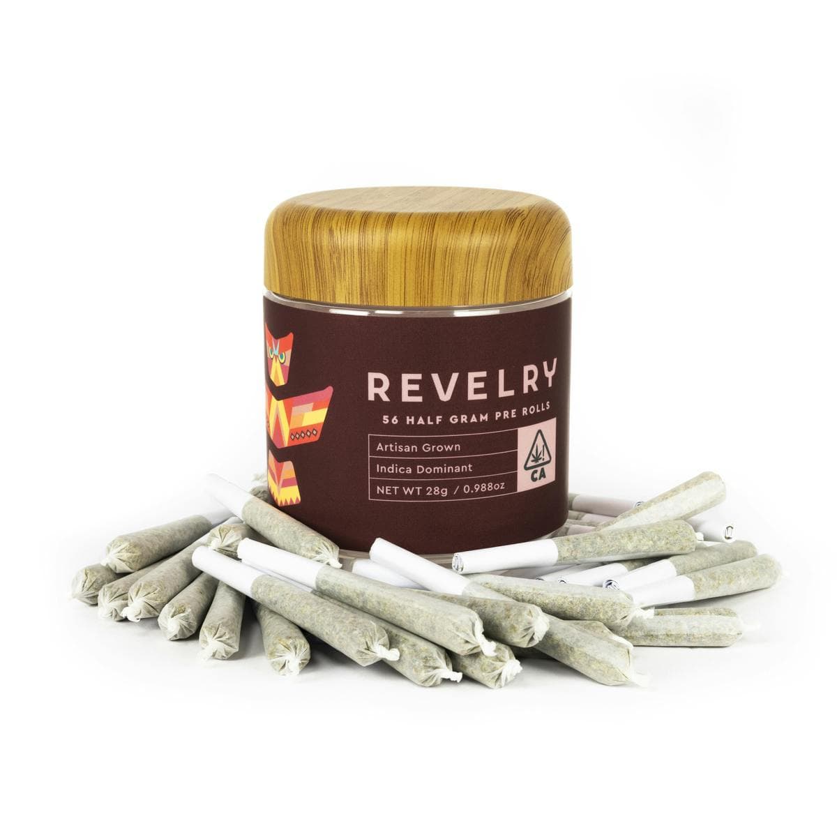 Revelry Stage 5 Prerolls - 56 Pack 28 Grams Pre-Rolls cannabis