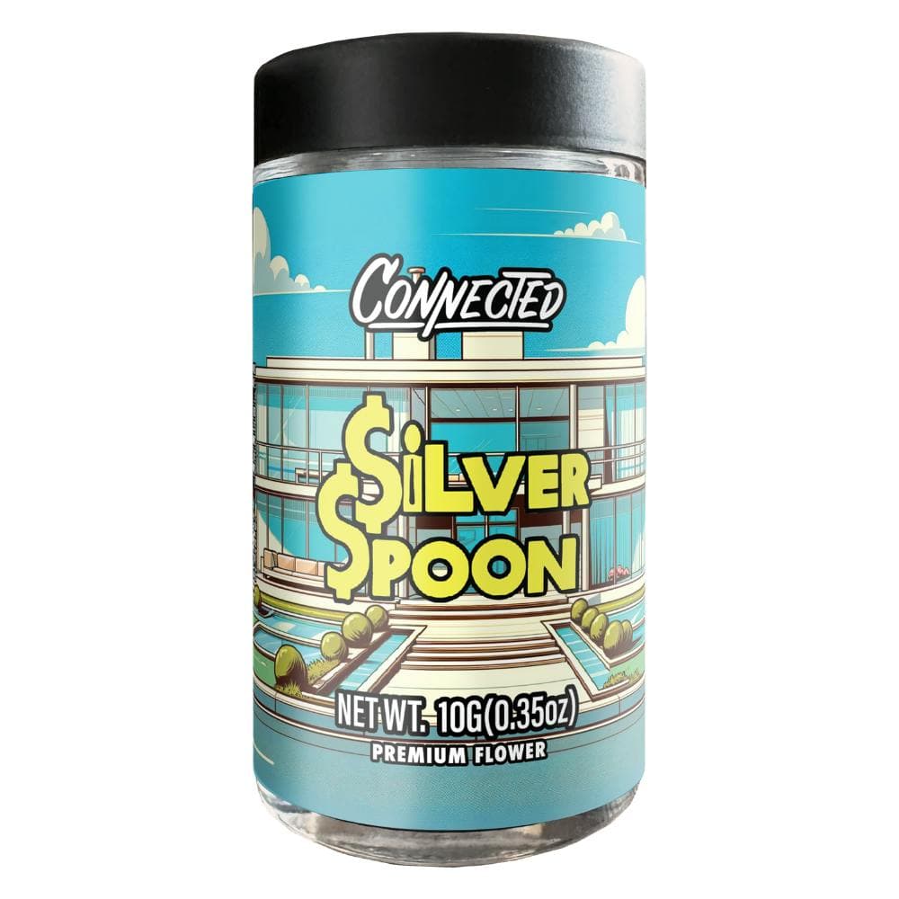 Silver Spoon Flowers by Connected, $120.00