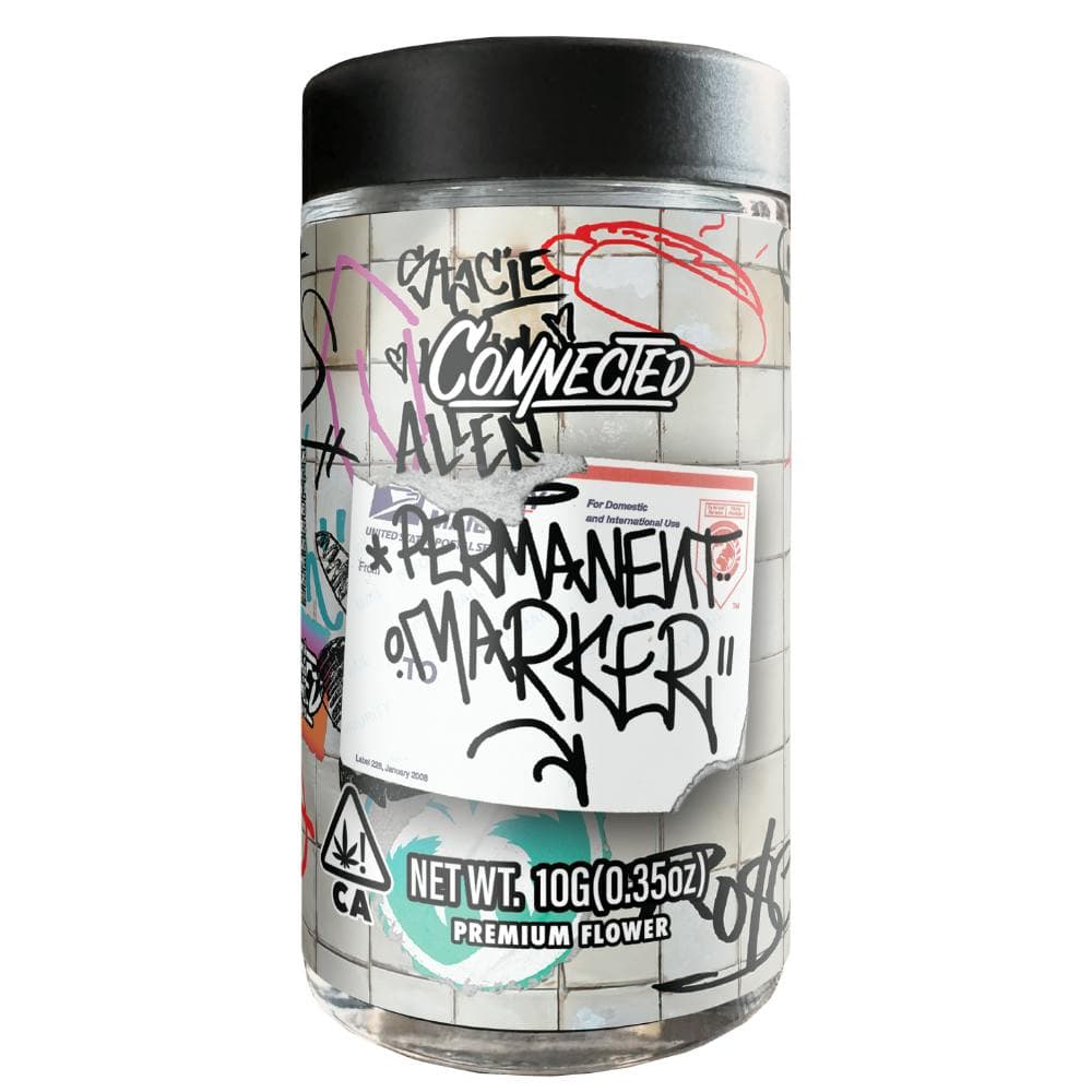 Permanent Marker Flowers by Connected, $120.00