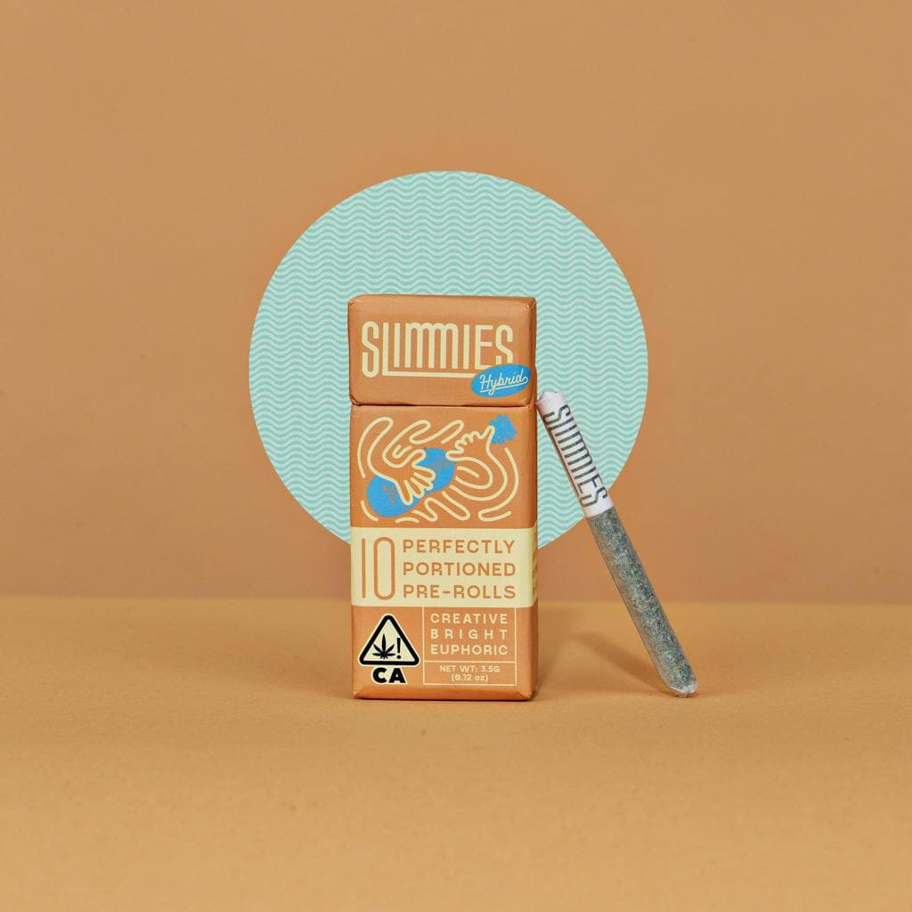 Slimmies White Runtz Prerolls - 10 Pack 3.5 Grams Pre-Rolls cannabis