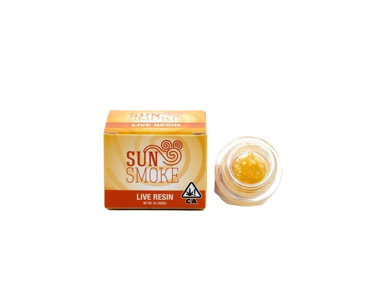 SunSmoke Strawberry Haze Live Rosin - 1 Gram Concentrates cannabis