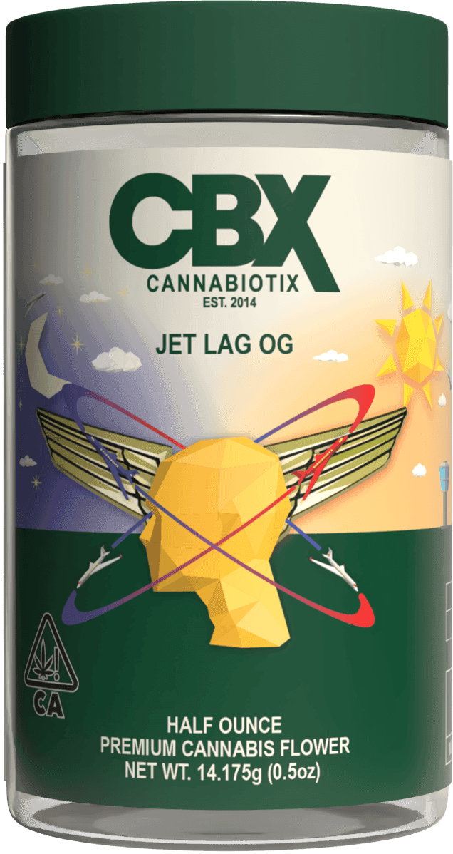 Jet Lag OG Flowers by CBX, $180.00