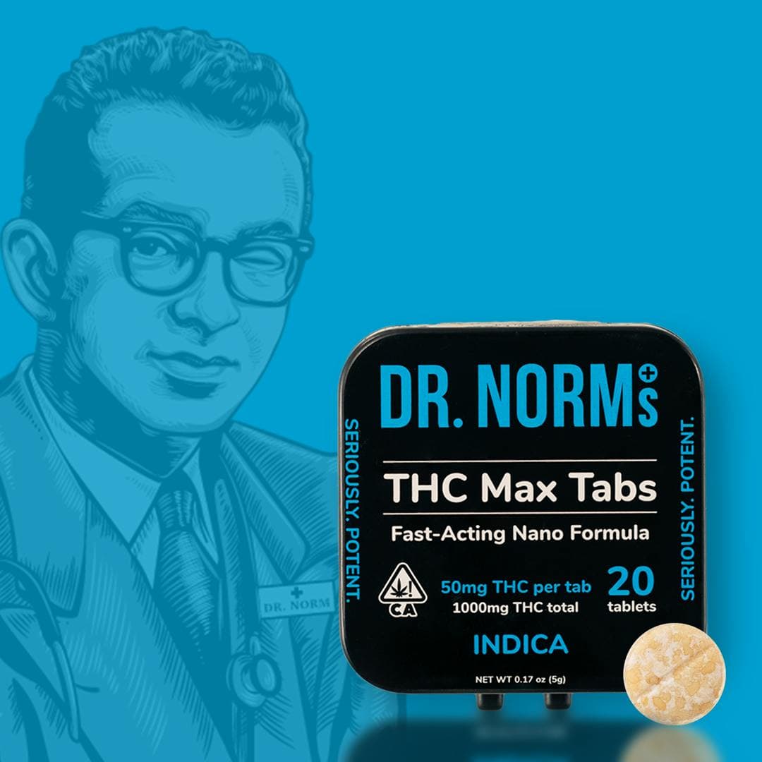 Dr. Norm's MAX INDICA Dr. Norm Tablets Tincture cannabis
