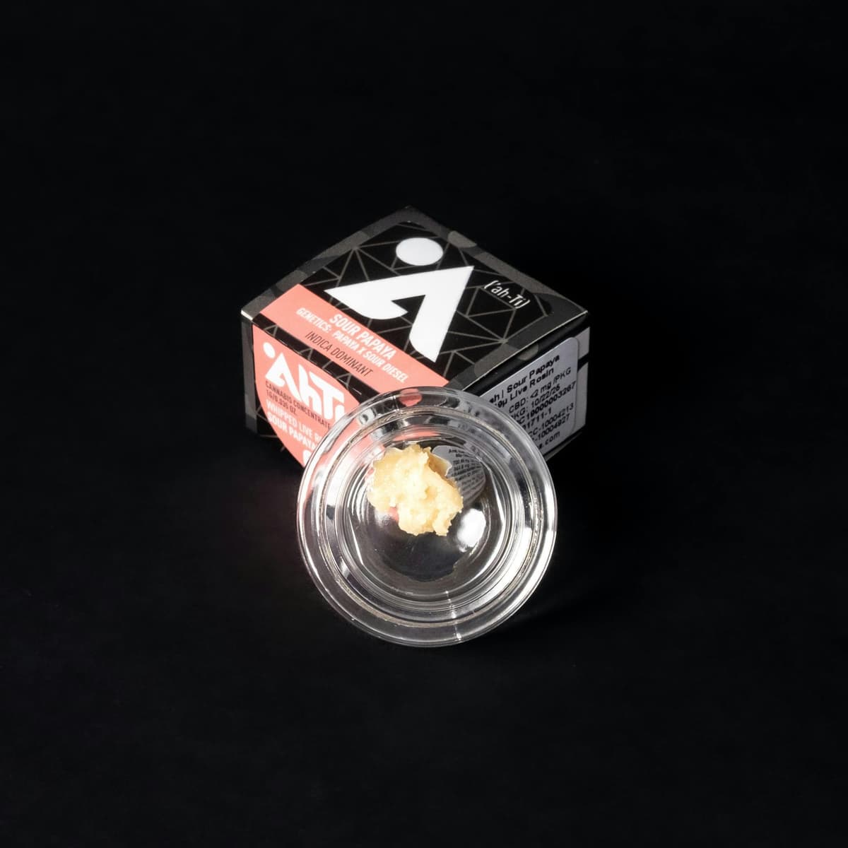 Ahti Farms Sour Papaya 90u Live Rosin Hash - 1 Gram Concentrates cannabis