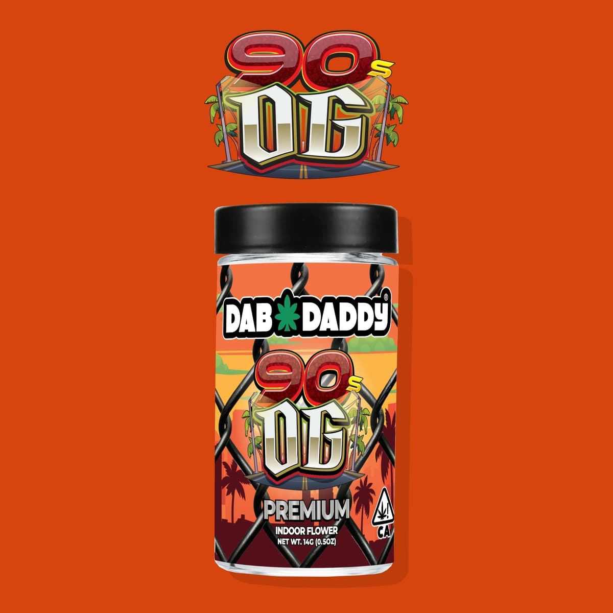 Dab Daddy 90s OG - 14 Grams Flower cannabis