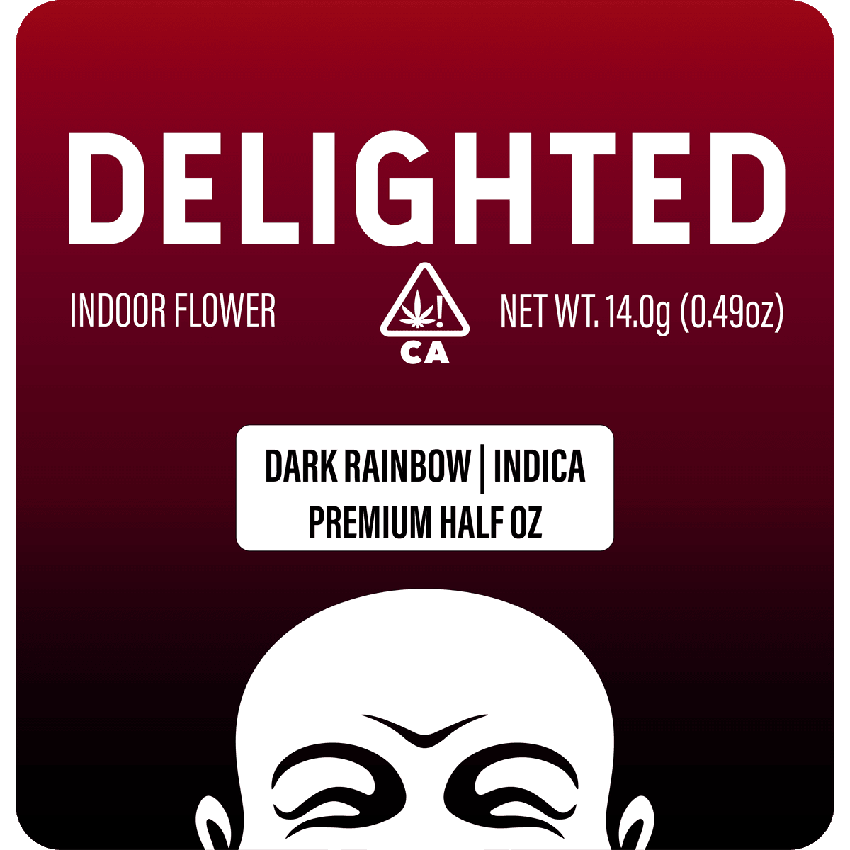 Delighted Dark Rainbow - 14 Grams Flower cannabis