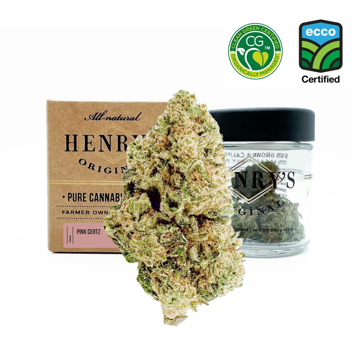 Pink Certz Flower by Henry's Original, $19.00