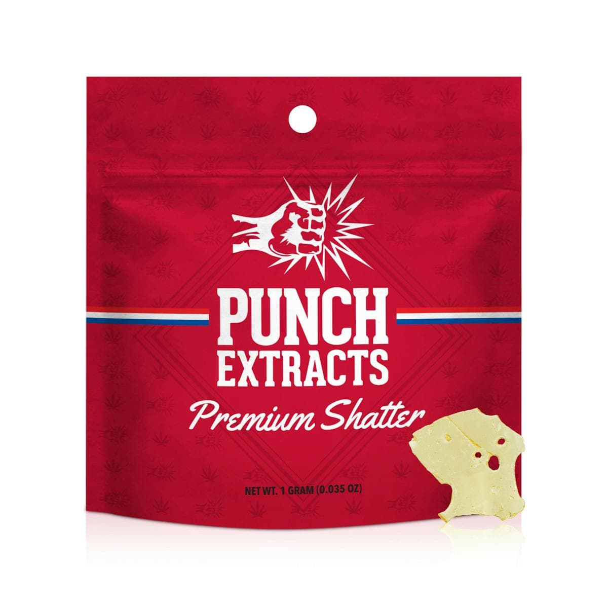 Punch Extracts Banana Smoothie BHO Shatter - 1 Gram Concentrates cannabis