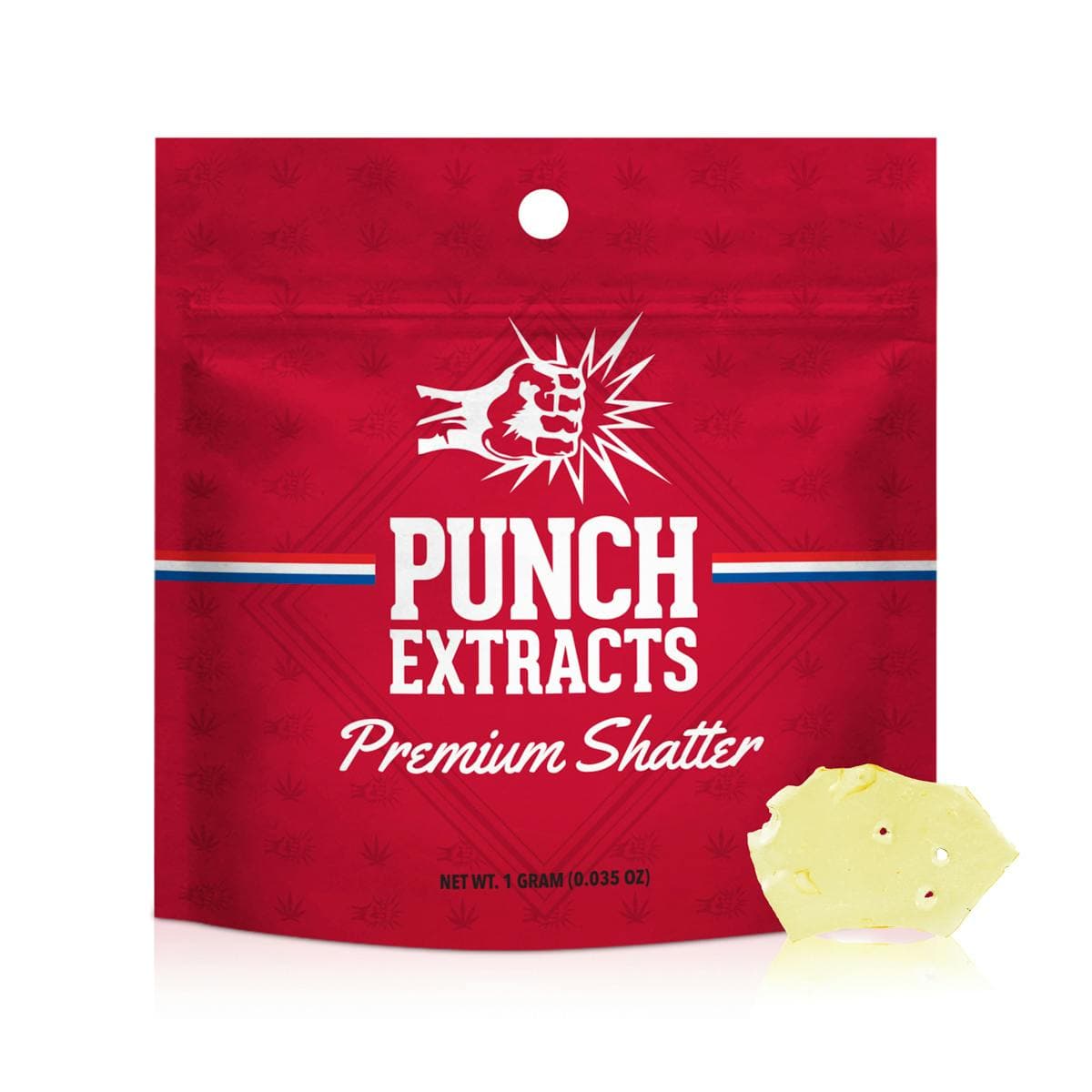 Punch Extracts Citrus Rings BHO Shatter - 1 Gram Concentrates cannabis