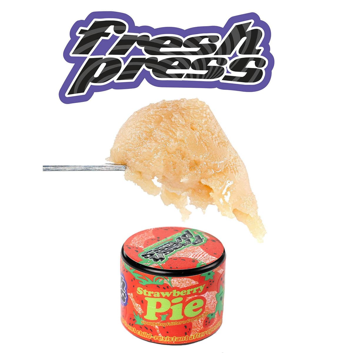 Fresh Press Strawberry Pie Live Rosin - 1 Gram Concentrates cannabis