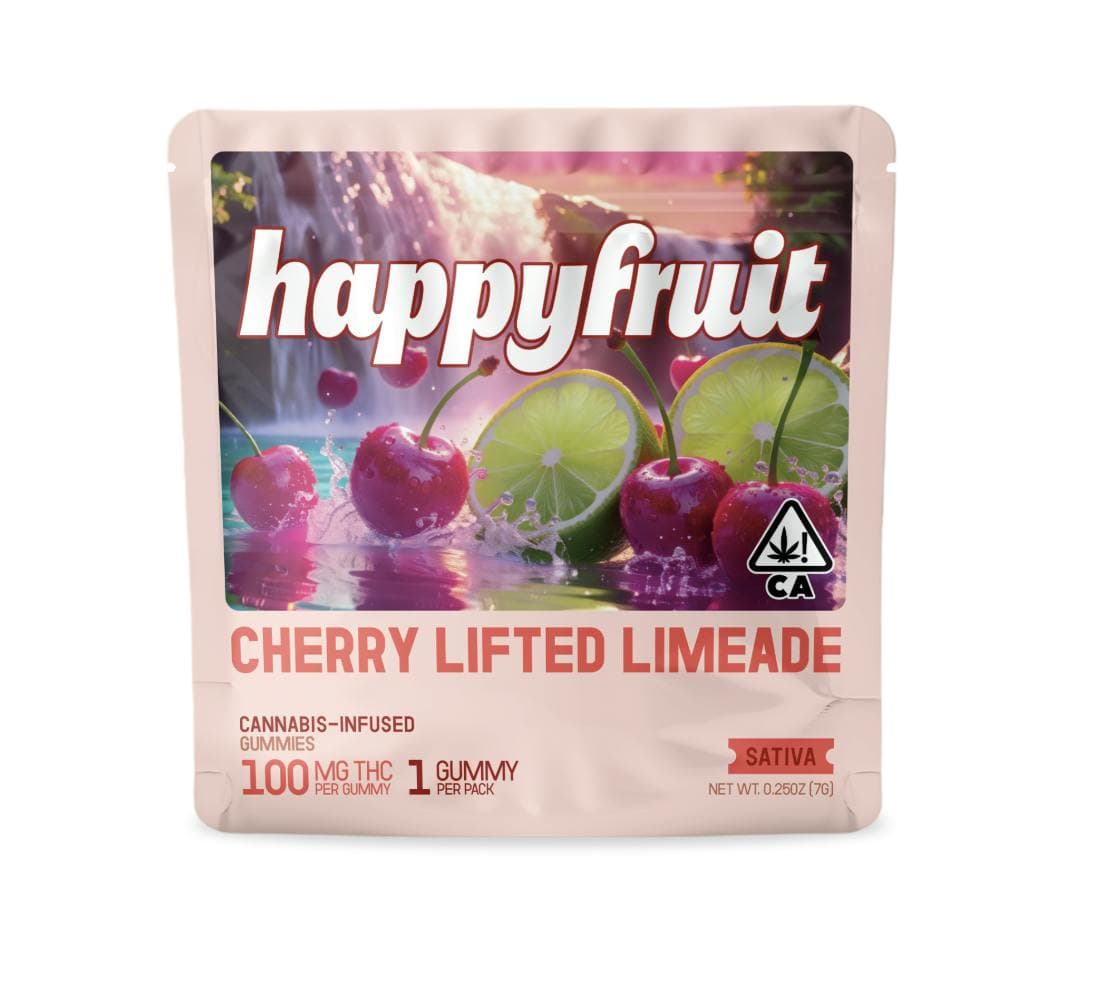 Cherry Lifted Limeade Edibles by Happy Fruit, $9.00