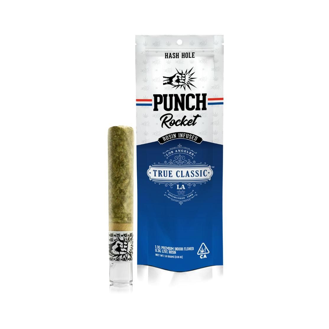 Punch Extracts True Classic OG x Key Lime White Label Premium Rocket Preroll - 1.6 Grams Pre-Rolls cannabis