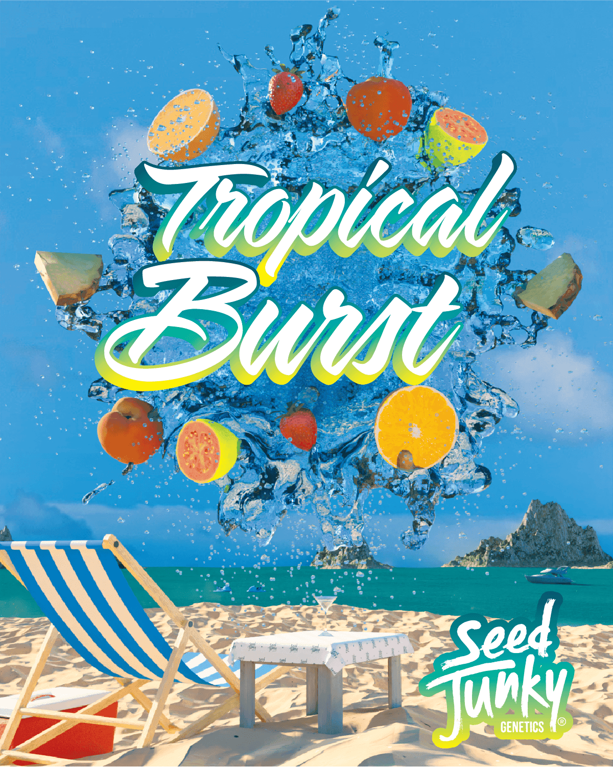 Seed Junky Tropical Burst - 7 Grams Flower cannabis