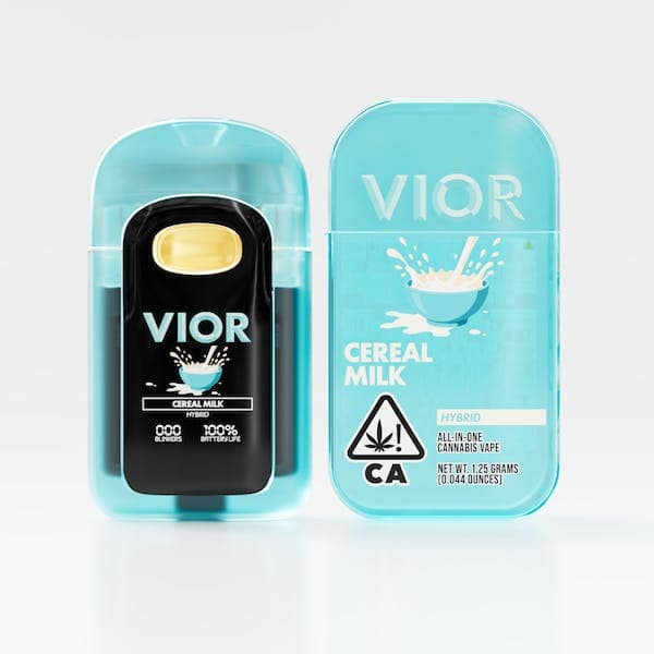 Vior Cereal Milk All in One Vape - 1 Gram Vape Carts cannabis