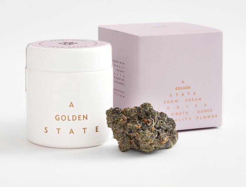 A Golden State Snow Dream Golden State - 3.5 Grams Flowers cannabis