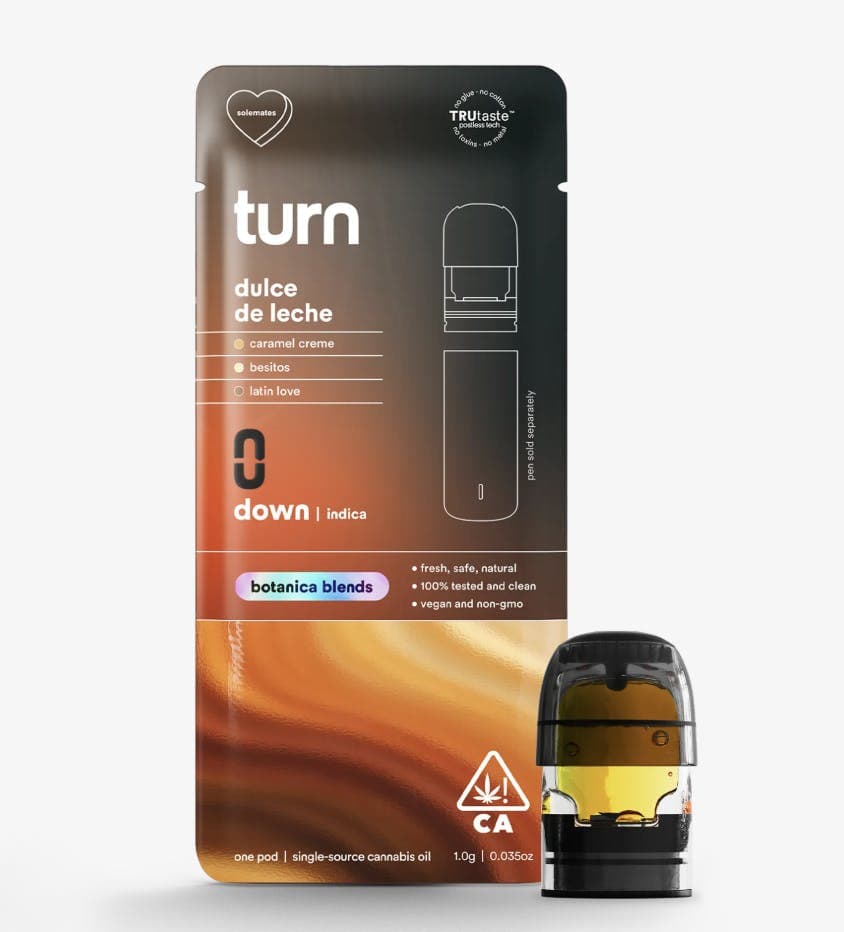 Dulce de Leche Vape Carts by Turn, $22.00