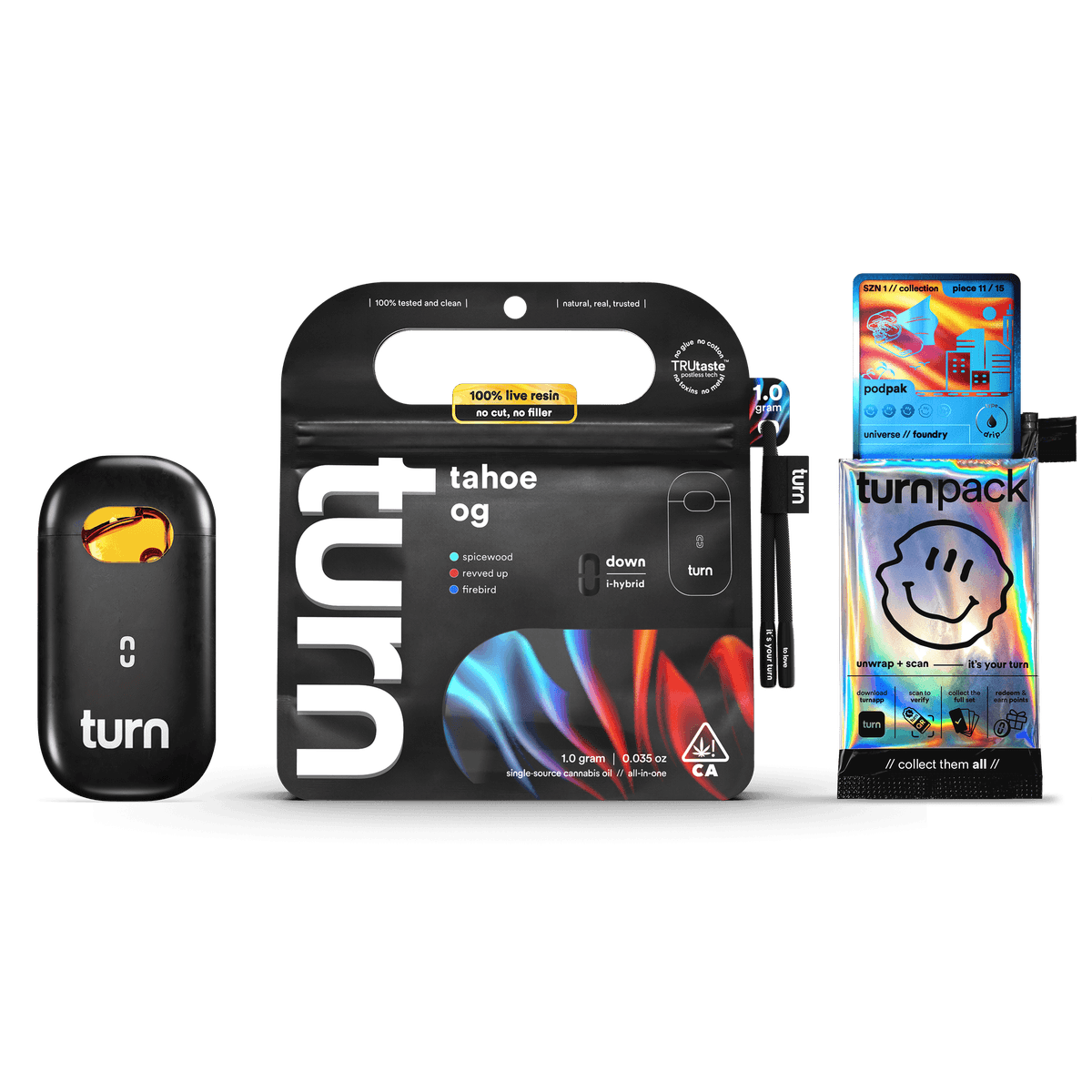 Tahoe OG Vape Carts by Turn, $39.00