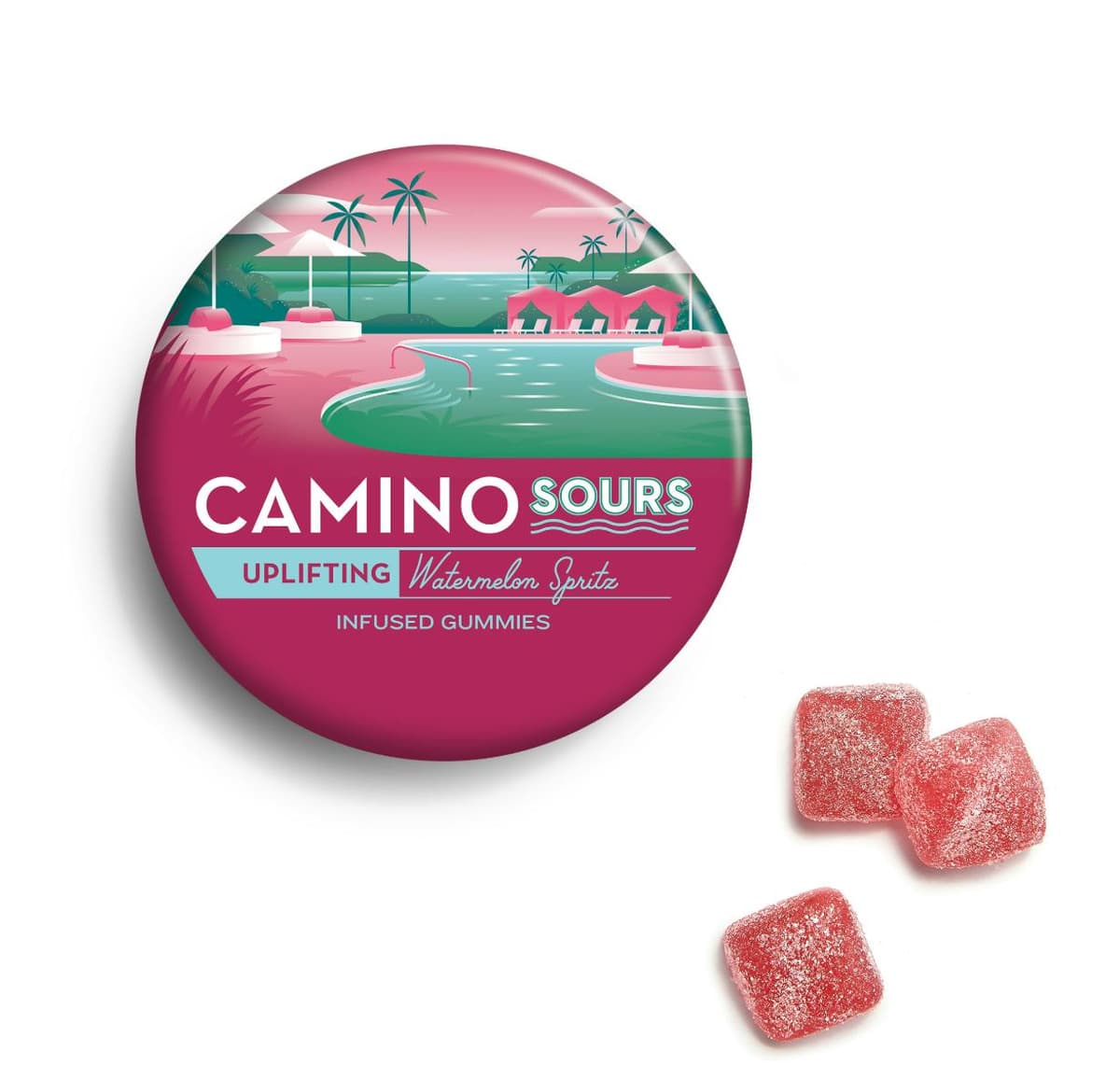 Camino | Watermelon Spritz Sours Edibles by Camino - Kiva, $17.00