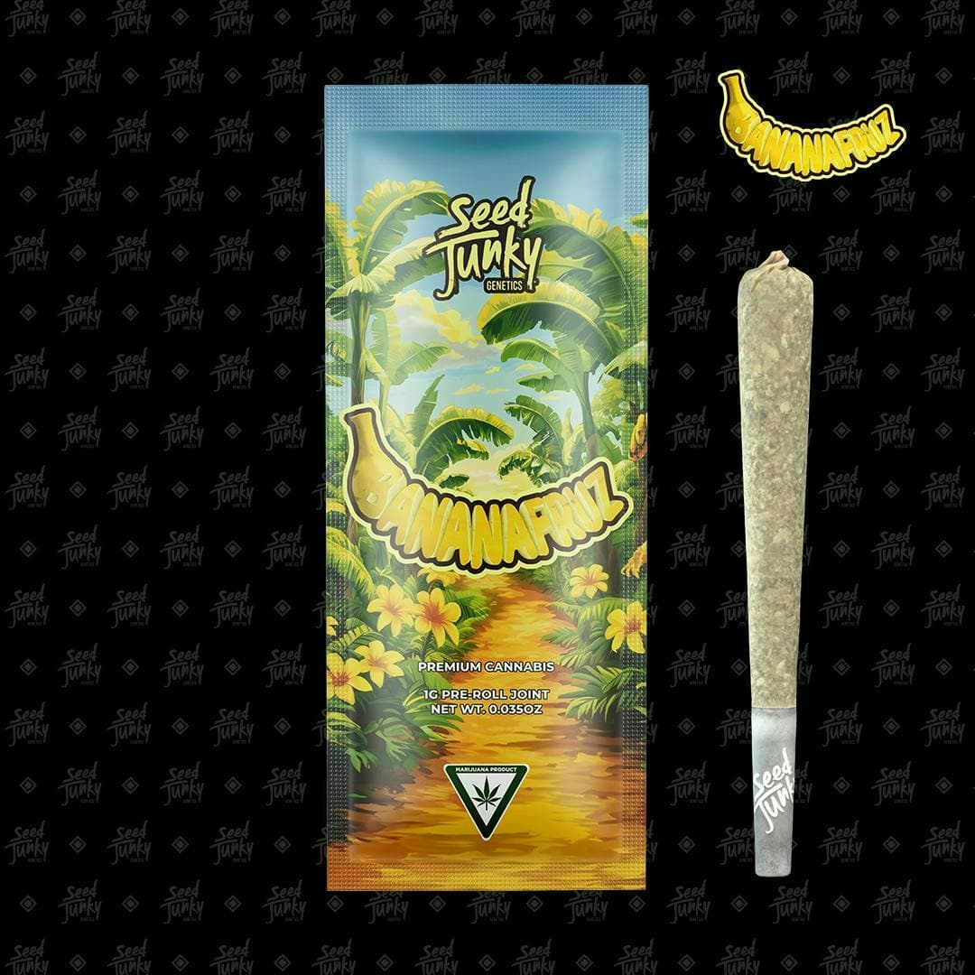 Seed Junky Banana Fruz Preroll - 1 Gram Pre-Rolls cannabis