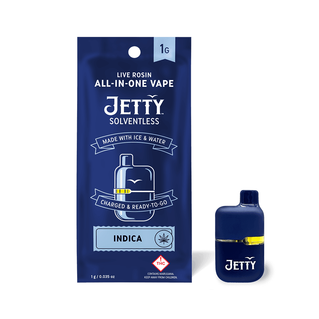 Jetty Extracts Papaya Cake LR AIO Mini Tank - 1 Gram Vape Carts cannabis