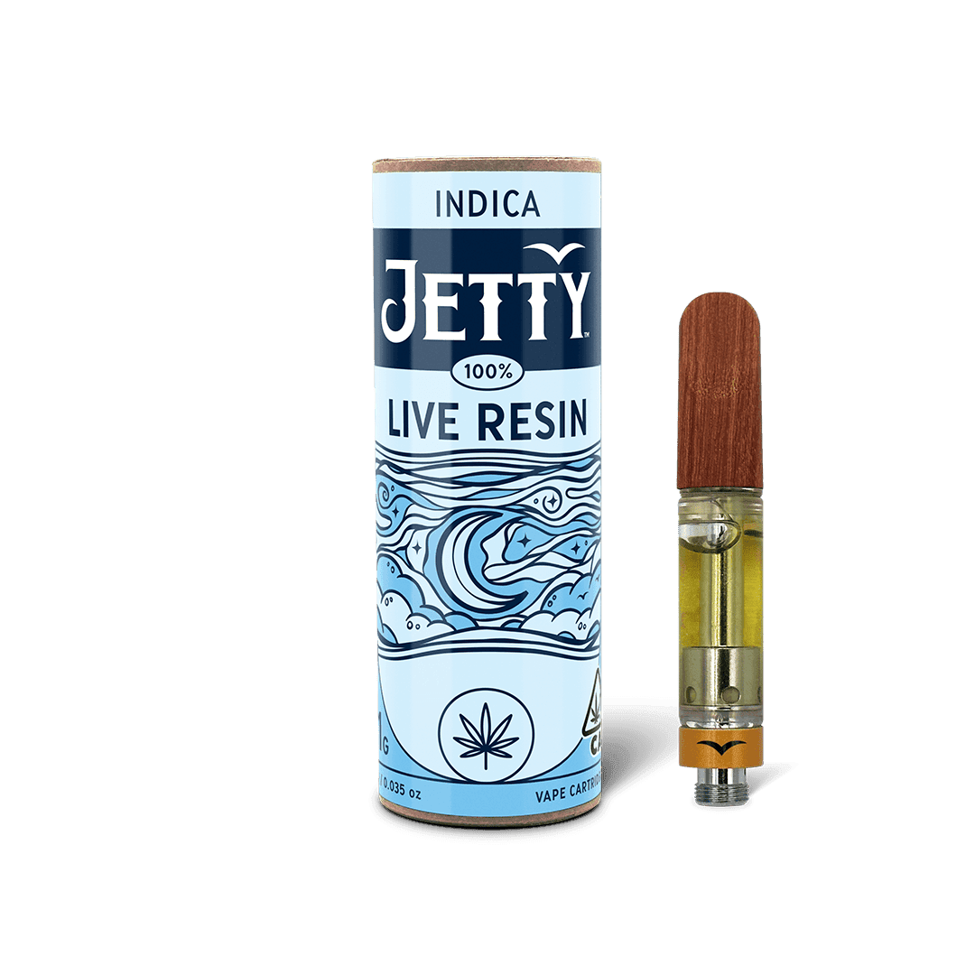 Jetty Extracts Tropaya AIO Solventless - 1 Gram Vape Carts cannabis