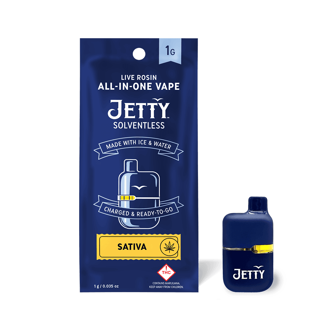 Jetty Extracts Citrus Swirl LR AIO Mini Tank - 1 Gram Vape Carts cannabis