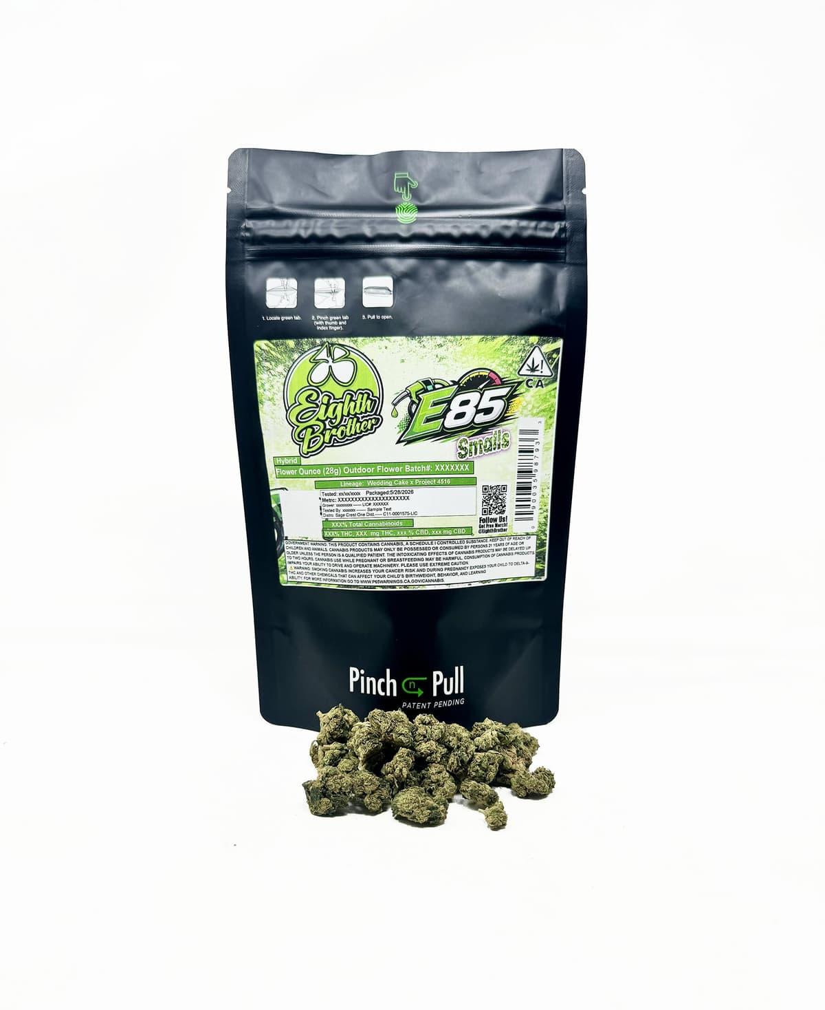 Eighth Brother E85 Smalls - 28 Grams Flower cannabis