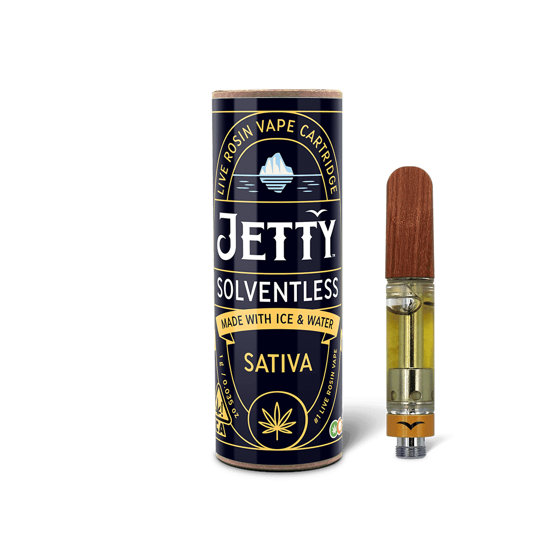 Jetty Extracts Fruit Fuze AIO Solventless - 1 Gram Vape Carts cannabis