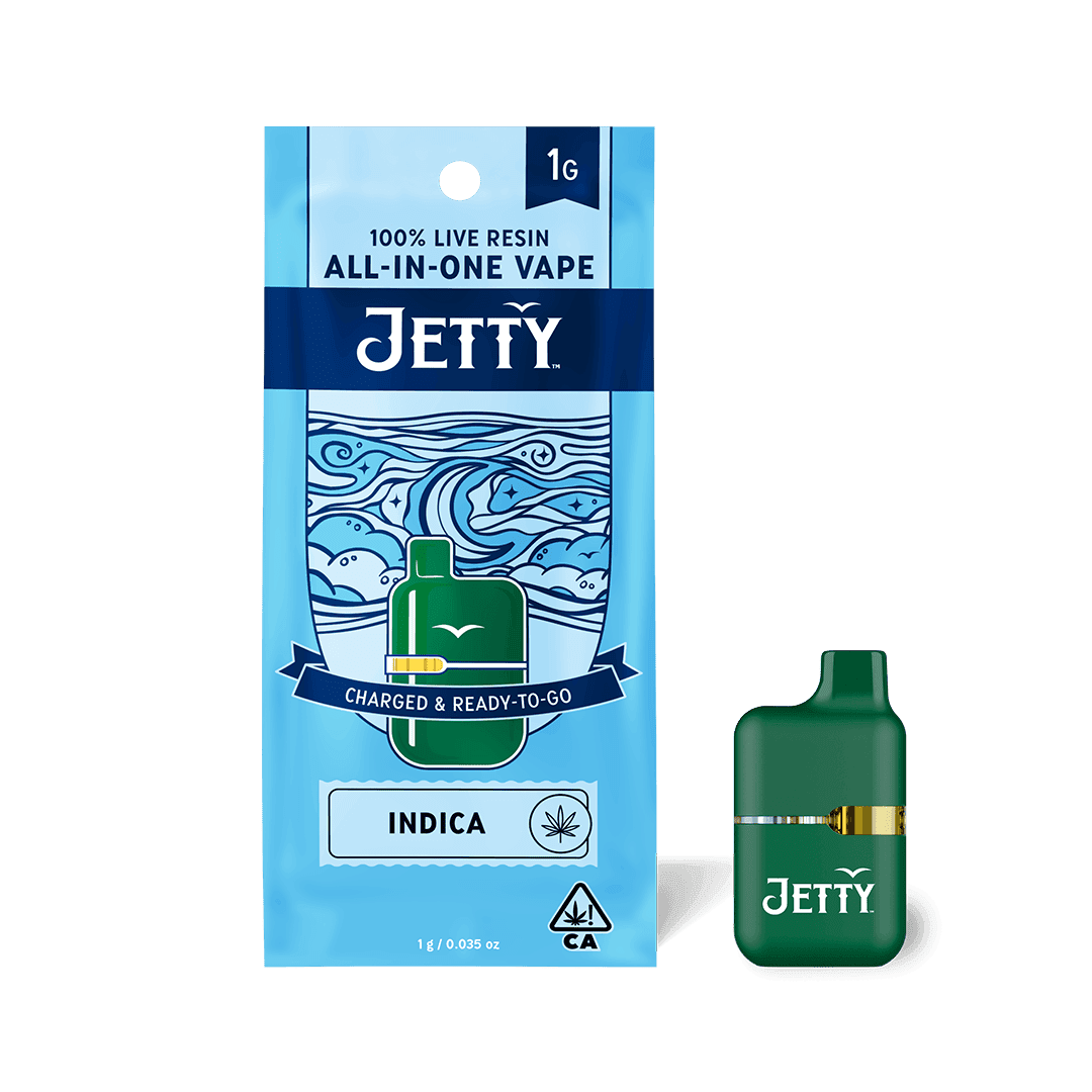 Jetty Extracts Papaya Split LR AIO Mini Tank - 1 Gram Vape Carts cannabis