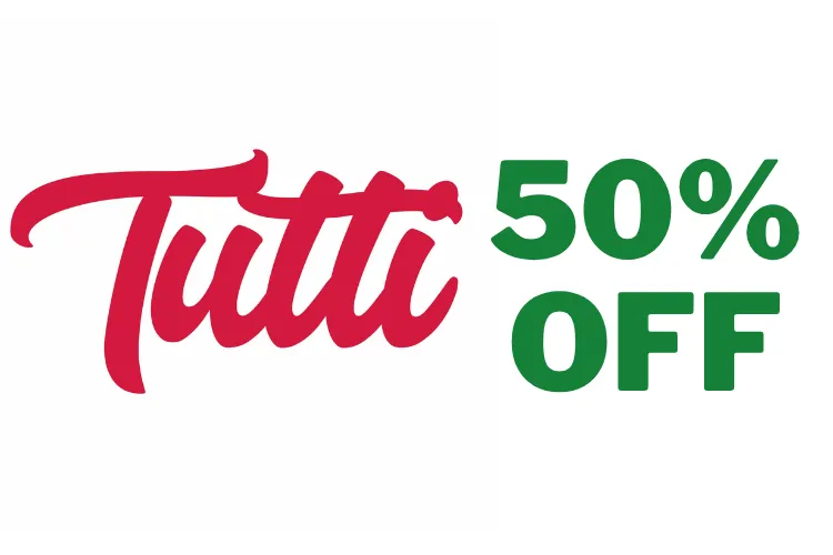 Tutti 420 50% off  by Tutti, 50% OFF