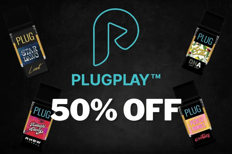 Plug Play 420 50% off by Plug n' Play, 50% OFF