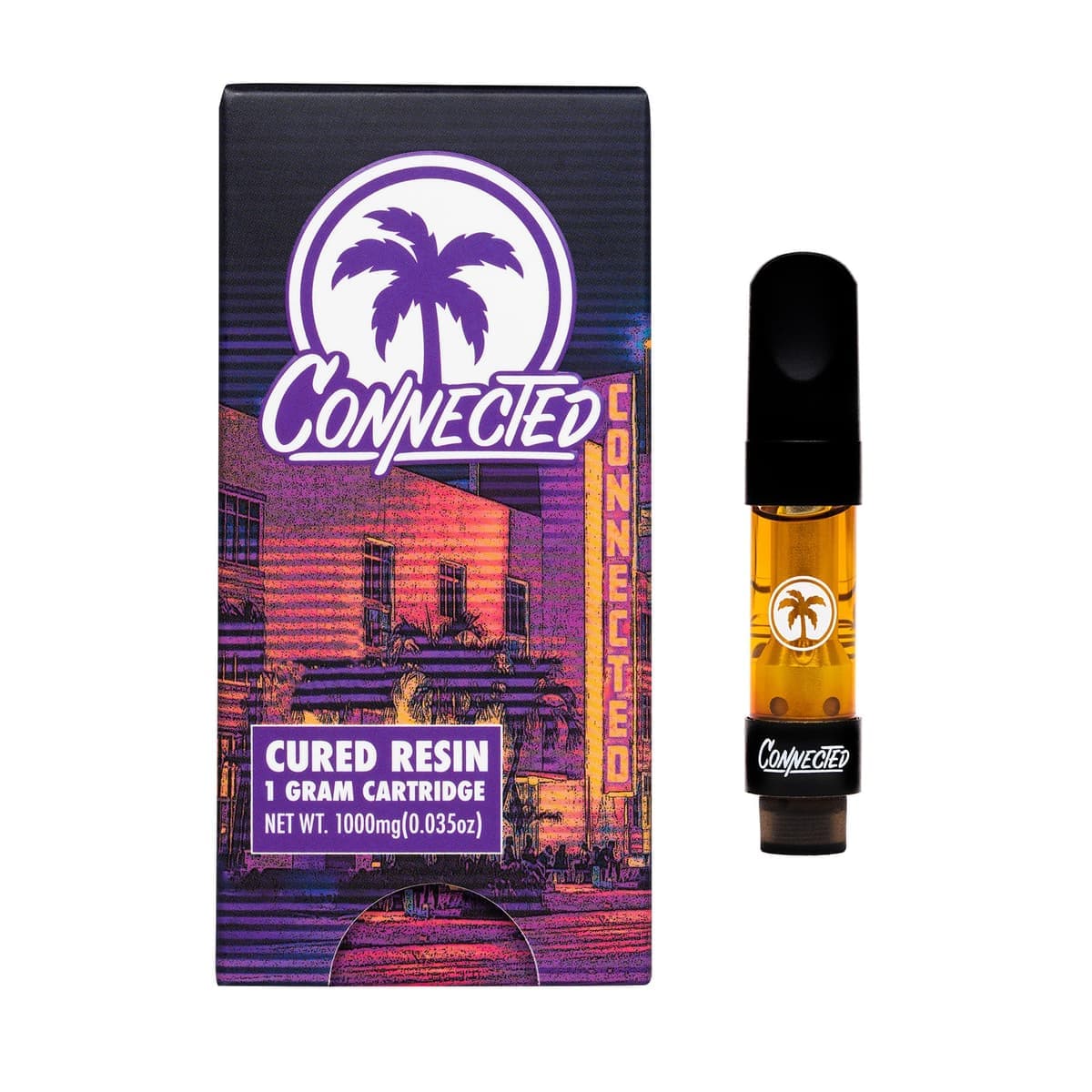 Connected Bad Apple Cured Vape - 1 Gram Vape Carts cannabis