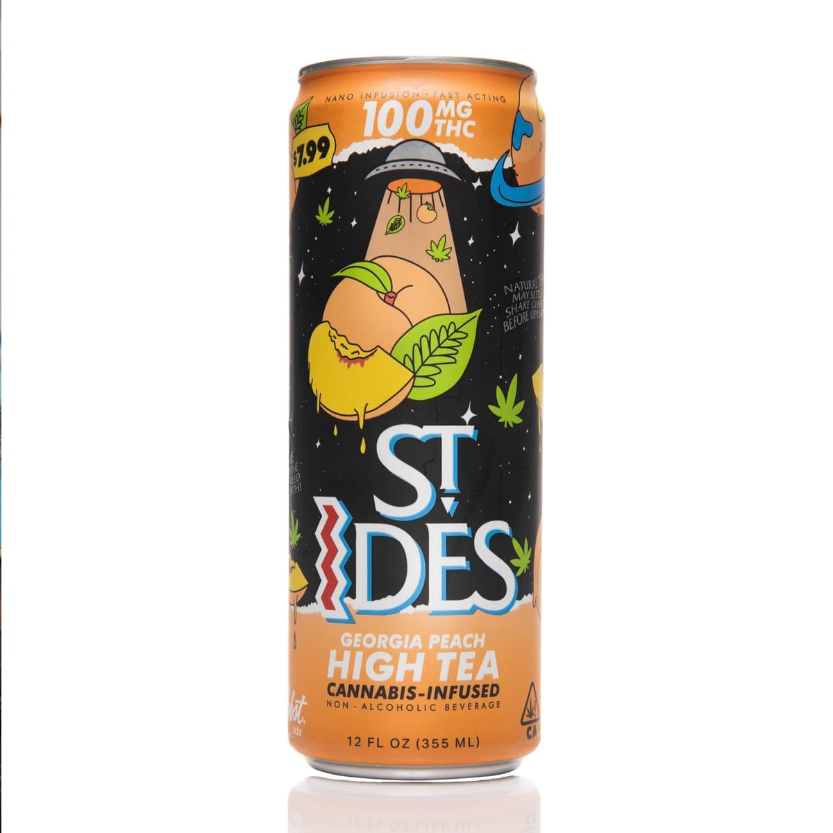 Georgia Peach Beverages by St. Ides, $8.00