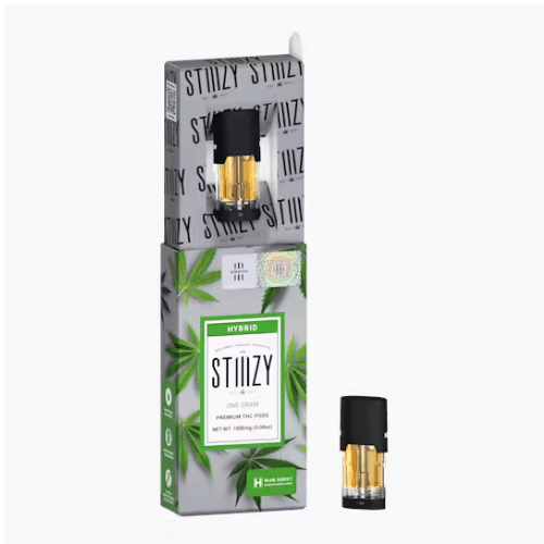 Stiiizy Blue Burst Vapes - 1 Gram Vape Carts cannabis