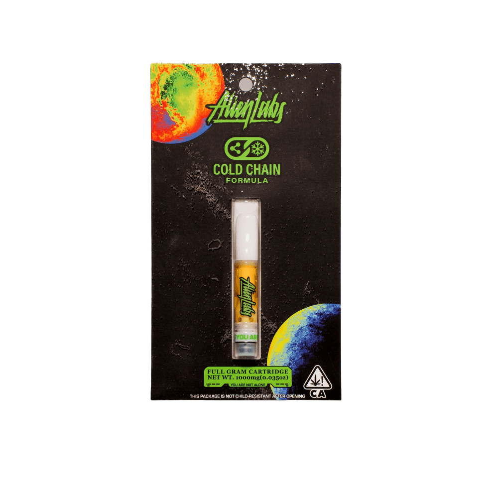 Alien Labs Atomic Gelato Cold Chain Alien Lab Vape - 1 Gram Vape Carts cannabis