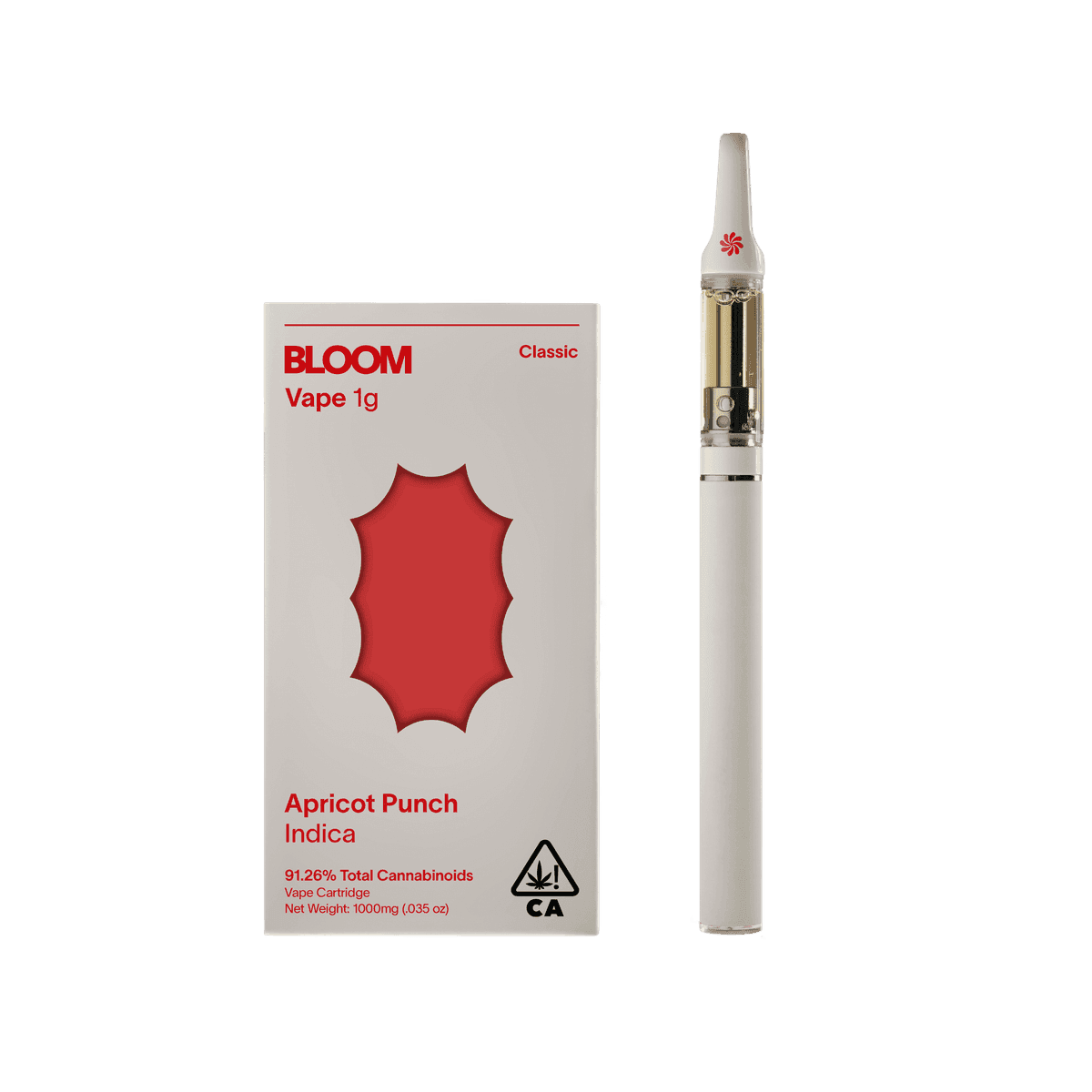 Bloom Brand Apricot Punch Vape - 1 Gram Vape Carts cannabis