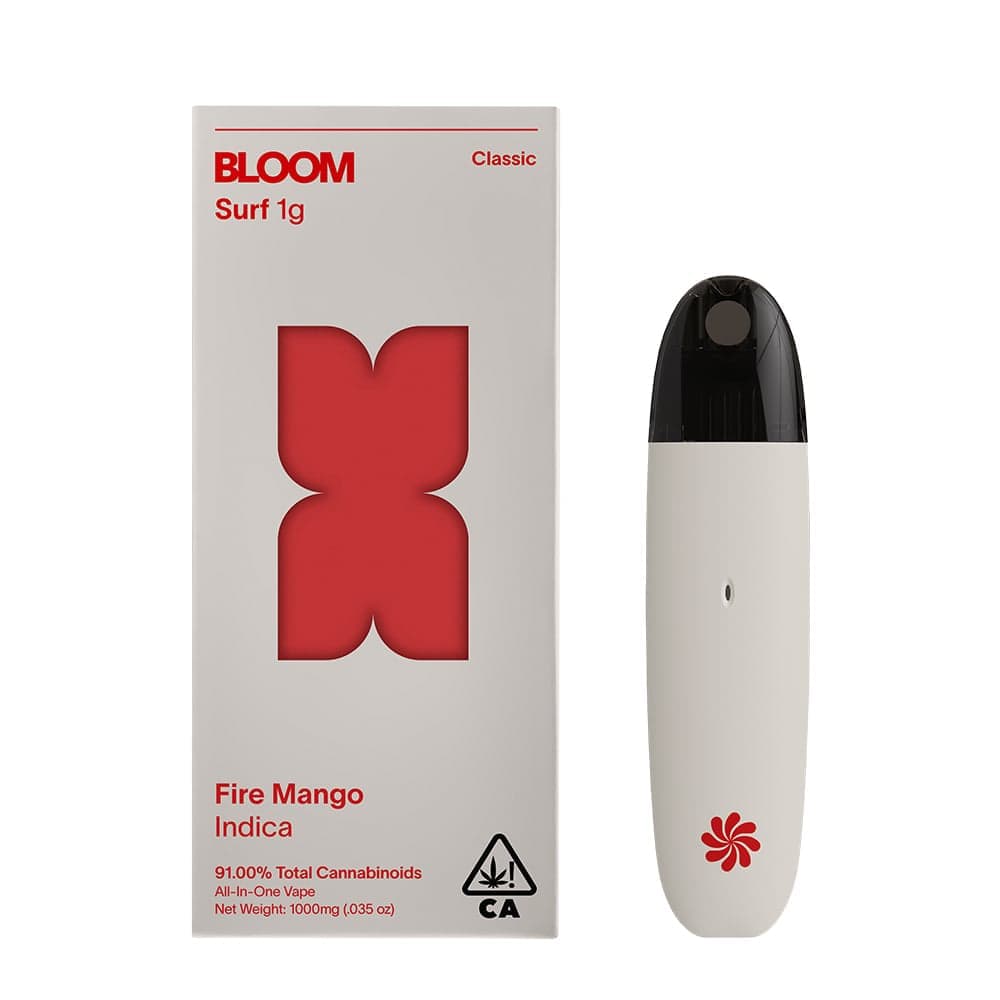 Bloom Brand Fire Mango Surf All in One Bloom - 1 Gram Vape Carts cannabis