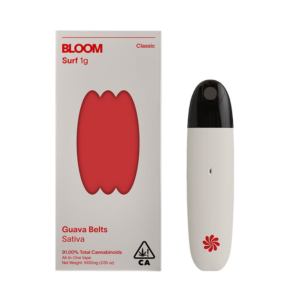 Bloom Brand Guava Belts Surf All in One Bloom - 1 Gram Vape Carts cannabis
