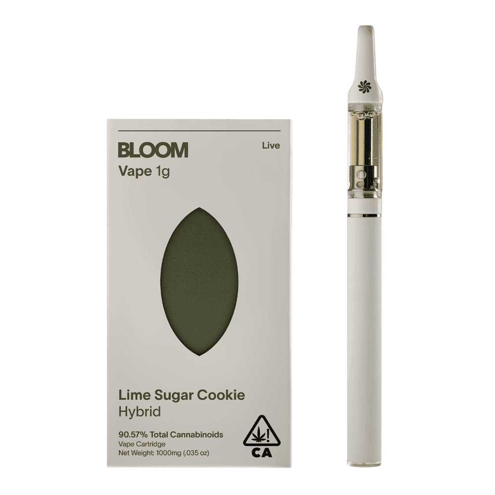 Bloom Brand Lime Sugar Cookies Live Vape - 1 Gram Vape Carts cannabis