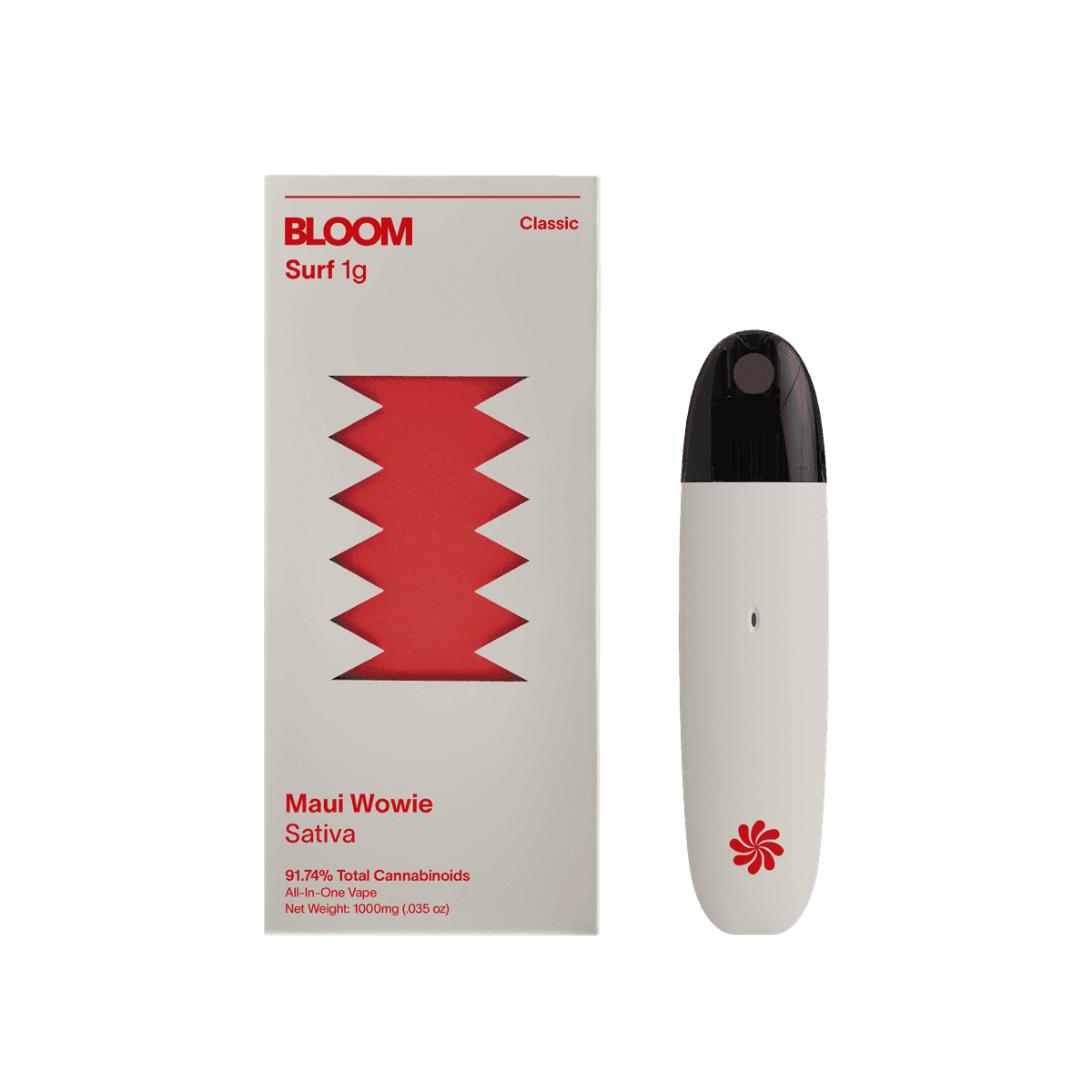 Bloom Brand Maui Wowie Surf All in One Bloom - 1 Gram Vape Carts cannabis