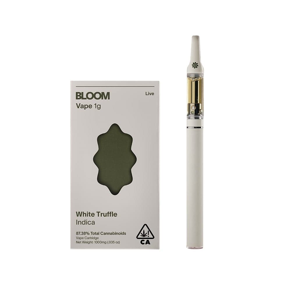 White Truffle Vape Carts by Bloom Brand, $36.00