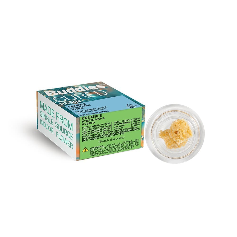 Buddies Cherry Melt 2.0 Crumble - 1 Gram Concentrates cannabis