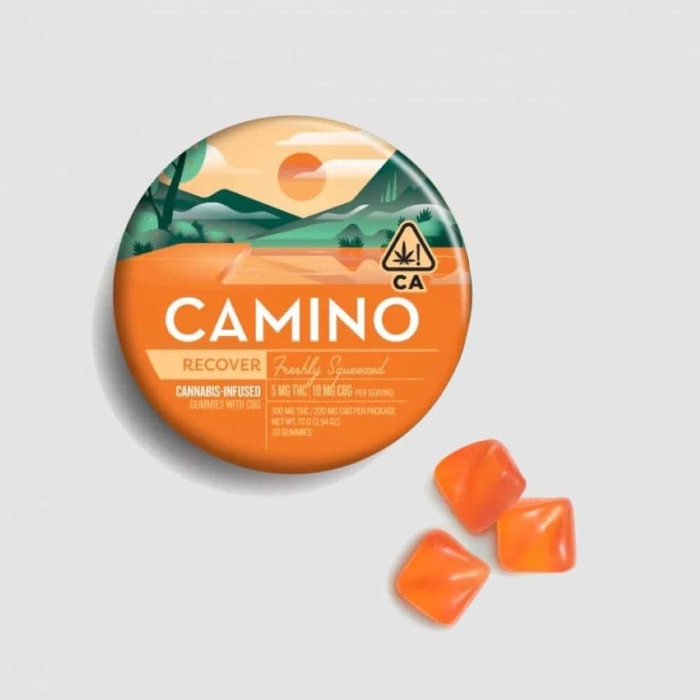 Camino - Kiva 1:2 Freshly Squeezed 1:2 Gummies - 100 mg Edibles cannabis