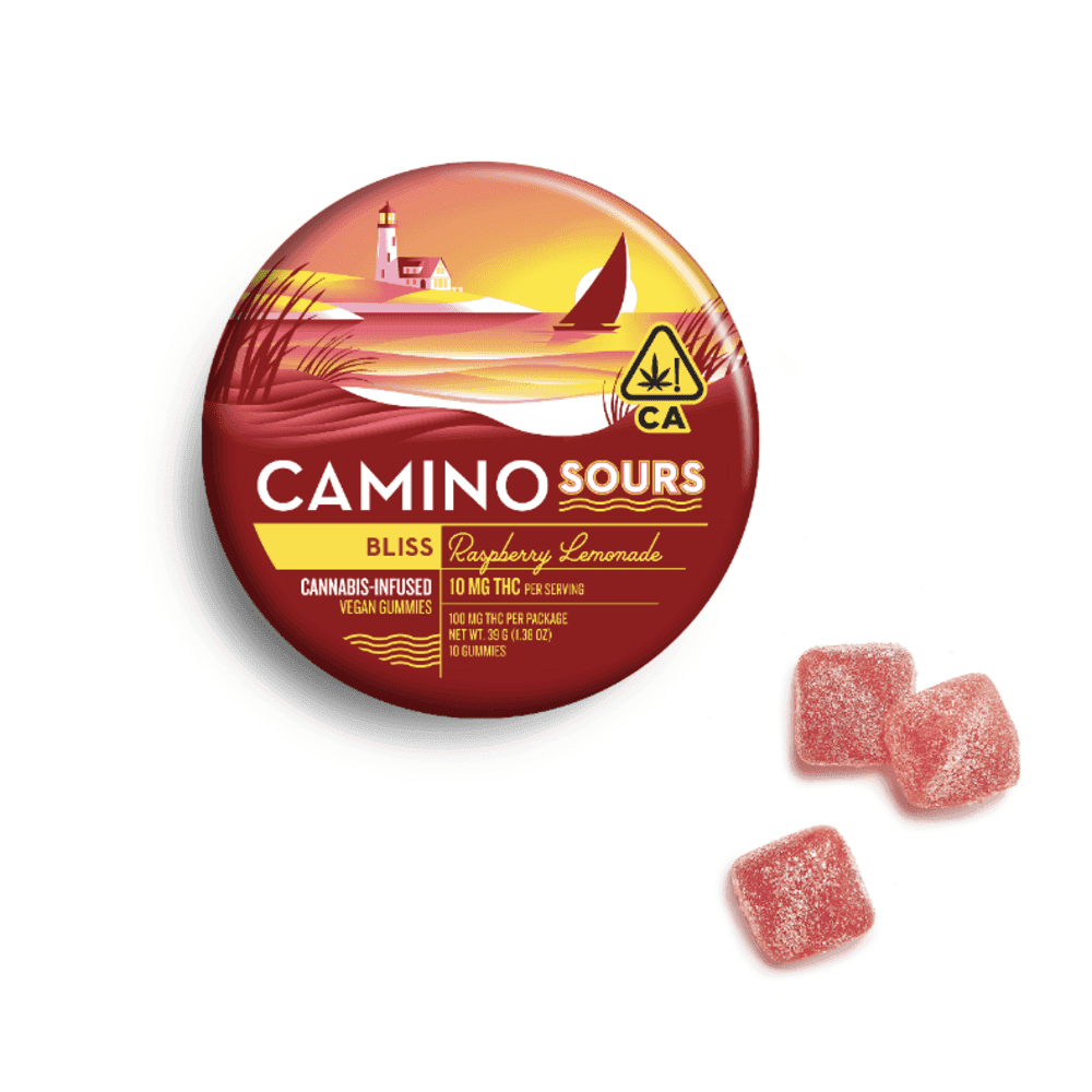 Raspberry Lemonade Edibles by Camino - Kiva, $17.00